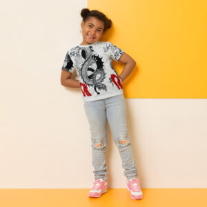 kids crew neck t shirt