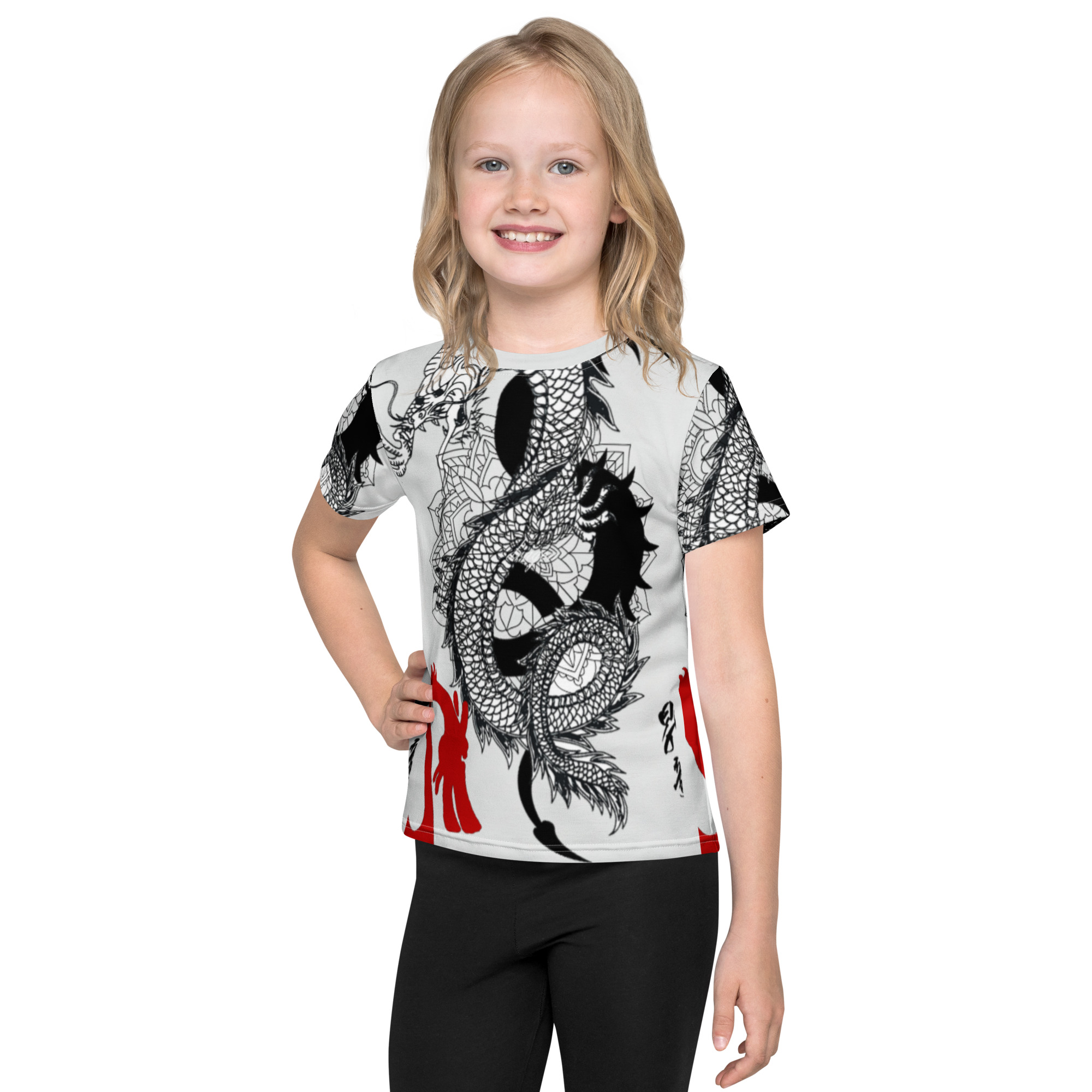 kids crew neck t shirt